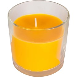Свеча ароматизированная в стакане «Персик»