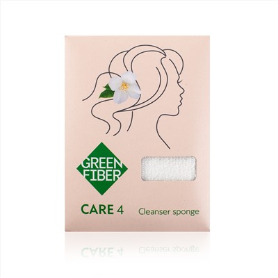 Green Fiber CARE 4, Спонж для демакияжа