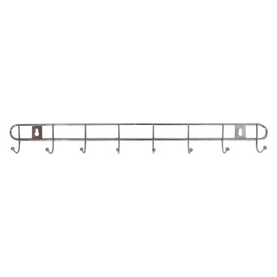 Металлическая вешалка-планка с крючками Hanger, Акция! 46 см, 8 крючков