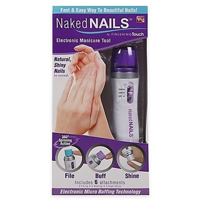 Полировочная пилка для ногтей Naked Nails, Акция! -