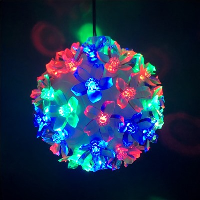Эксклюзивный светодиодный LED  шар с лампами в виде цветов Led Light, Акция! 50