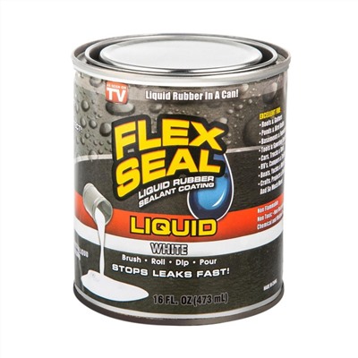 Водонепроницаемый клей-герметик Flex Seal Liquid, 473 мл, Акция! Чёрный