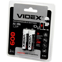 Аккумулятор Videx R6 600 mAh