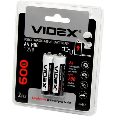 Аккумулятор Videx R6 600 mAh
