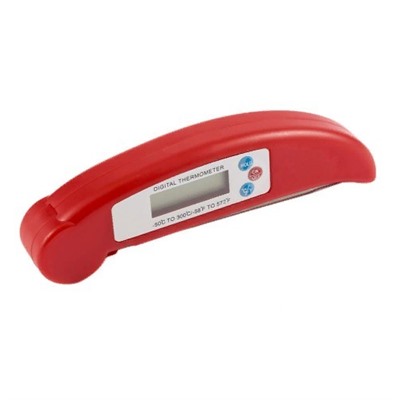 Складной электронный термометр для мяса Digital Thermometer, Акция! Красный
