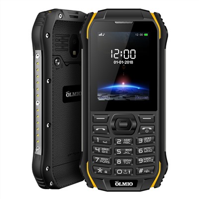 Мобильный телефон X05 Olmio (черный-желтый)