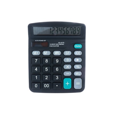 Настольный 12-разрядный калькулятор с двойным питанием Kaerda KK-837B, Акция!