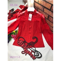 Блузка Красный 952311-2