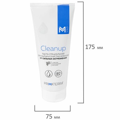 Паста очищающая для кожи 200 мл M SOLO CLEANUP от загрязнений (мазут, смазки, строительные смеси), 607953