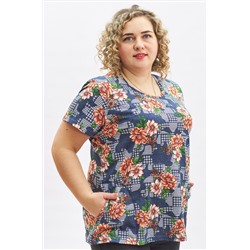 IVASSORTI, Женская футболка с цветочным принтом
