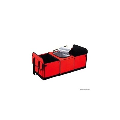 Органайзер - холодильник в багажник автомобиля TRUNK ORGANIZER & COOLER, Акция! Красный