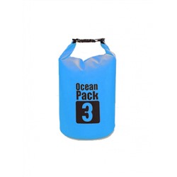 Водонепроницаемая сумка-мешок Ocean Pack, 3 L, Акция! Синий