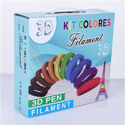 Набор пластика для 3D ручки 10 м, 20 цветов, Акция!