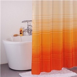 Штора для ванной комнаты 200х200 см, Orange Horizon