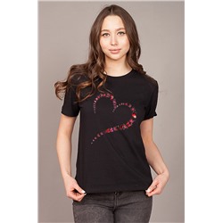 Элиза, Женская футболка с принтом сердце