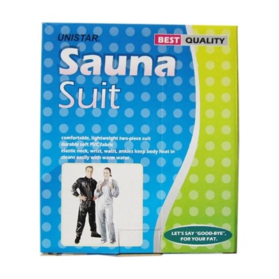 Термический спортивный костюм-сауна Sauna Suit, Акция! L
