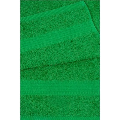 Полотенце махровое 35х60 Эконом - (зеленый, 523)