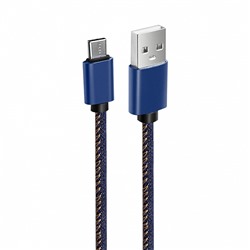 Кабель JEANS, USB 2.0 - Type-C, 1.2м, 2.1A, OLMIO