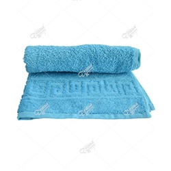 Бирюзовое махровое полотенце для салонов красоты