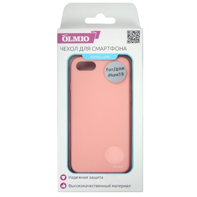 Velvet iPhone 7/8 Plus (нежно-розовый) чехол Olmio