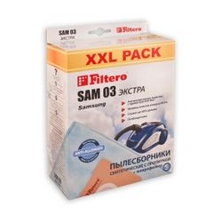 Filtero SAM 03 (8) XXL PACK, ЭКСТРА, пылесборники