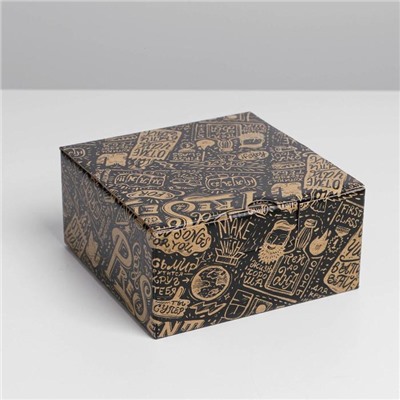 Коробка‒пенал «Present», 15 × 15 × 7 см