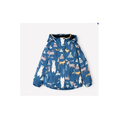 CROCKID, куртка для мальчиков, ультрамарин мишки и друзья