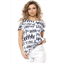 NSD стиль, Женская футболка с надписями love