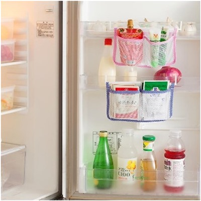 Органайзер для холодильника Refrigerator Sorting Pocket, Акция! Розовый
