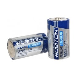 Батарейка Robiton LR20 алкалиновая