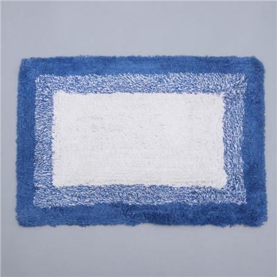 Коврик «Акварель», 40×60 см, 1250 г/м2, цвет синий