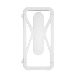 Чехол-бампер универсальный для смартфонов #2, р. 4.5"-6.5", белый, OLMIO