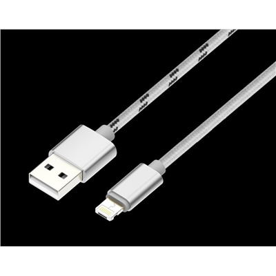 Кабель USB 2.0 - MAGIC 5/8 (microUSB+Lightning), 1м, 2.1А, Partner