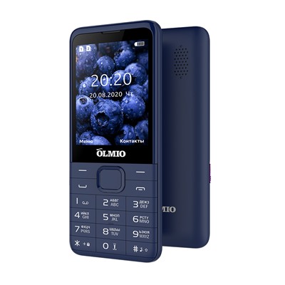 Мобильный телефон E29 Olmio (синий)