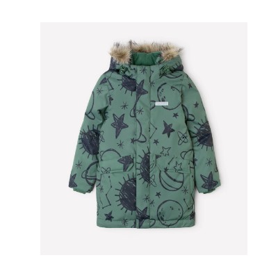 CROCKID, куртка для мальчиков, лесной мох галактика