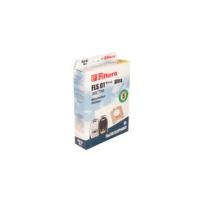 Filtero FLS 01 (S-bag) (3) Ultra ЭКСТРА, пылесборники