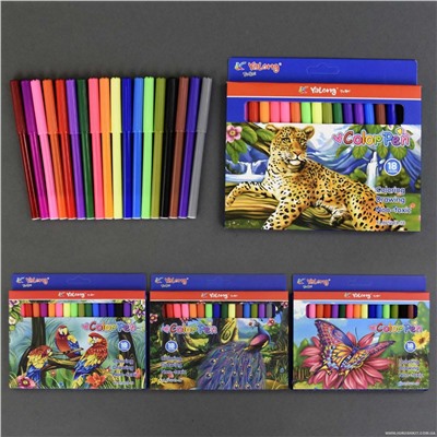 Фломастеры "Color Pen" (18 цветов)